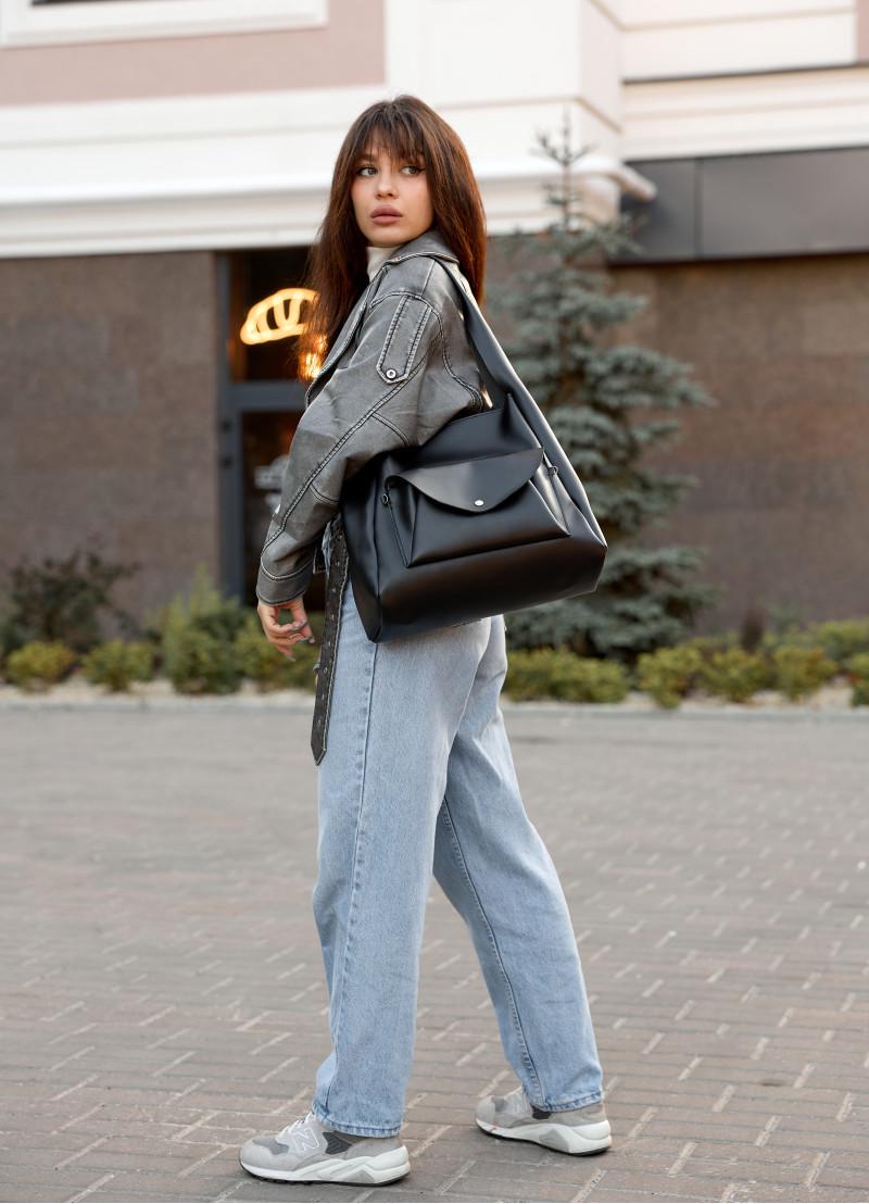 Жіноча сумка Sambag HOBO BLISS Чорний (53453001) - фото 2