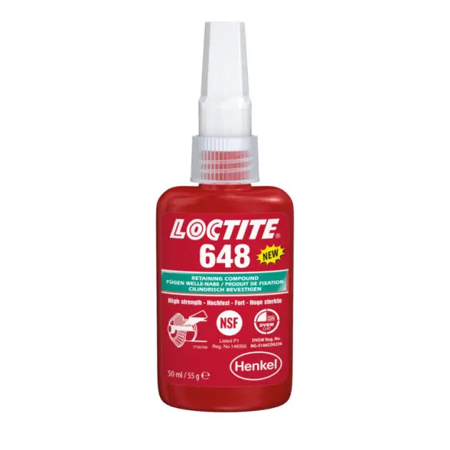 Фіксатор втулковий Loctite 648 50 мл (135525)