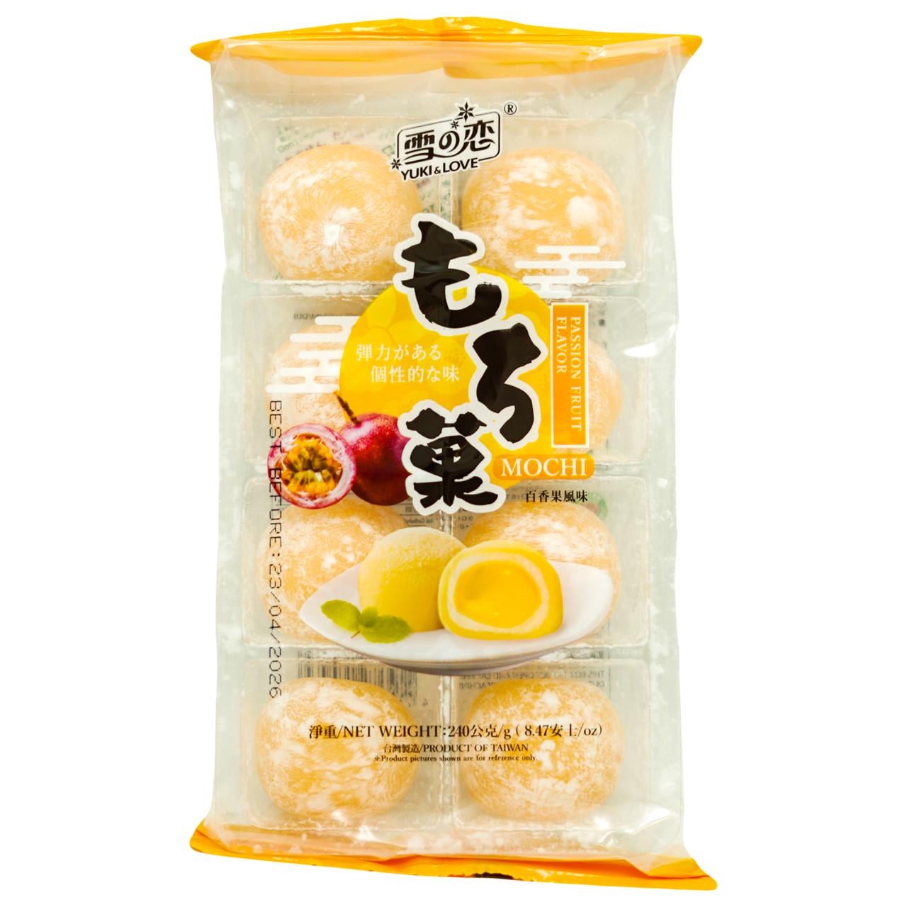 Боба мочи со вкусом маракуи YUKI&LOVE 240 г (000010044) Боба мочи со вкусом маракуи YUKI&LOVE 240 г (000010044)