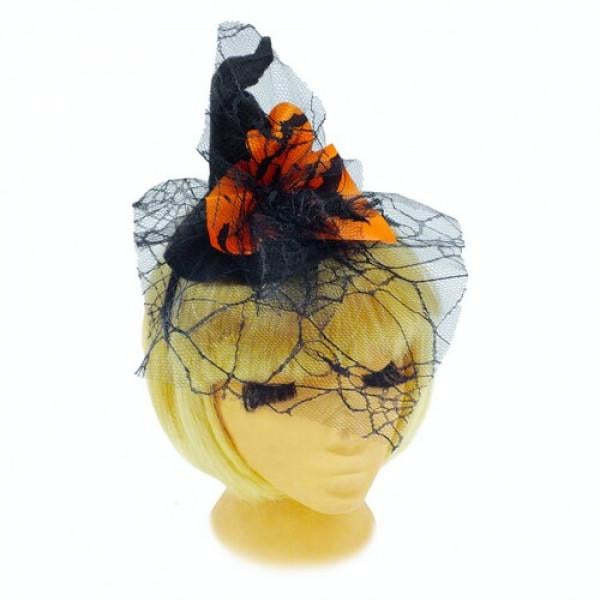 Декор на Хэллоуин Seta Юная ведьмочка паутина (16-744-4)