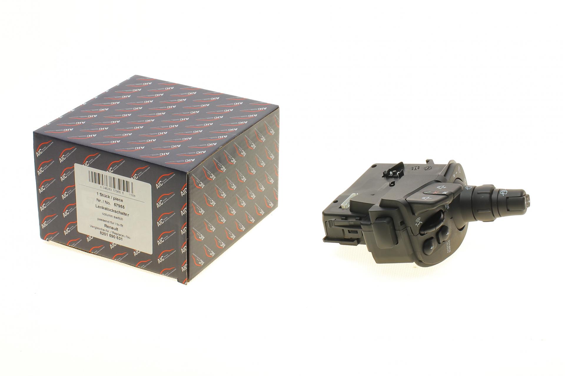Переключатель подрулевой Aic Renault Kangoo 09- R с радио (57955) Переключатель подрулевой Aic Renault Kangoo 09- R с радио (57955)