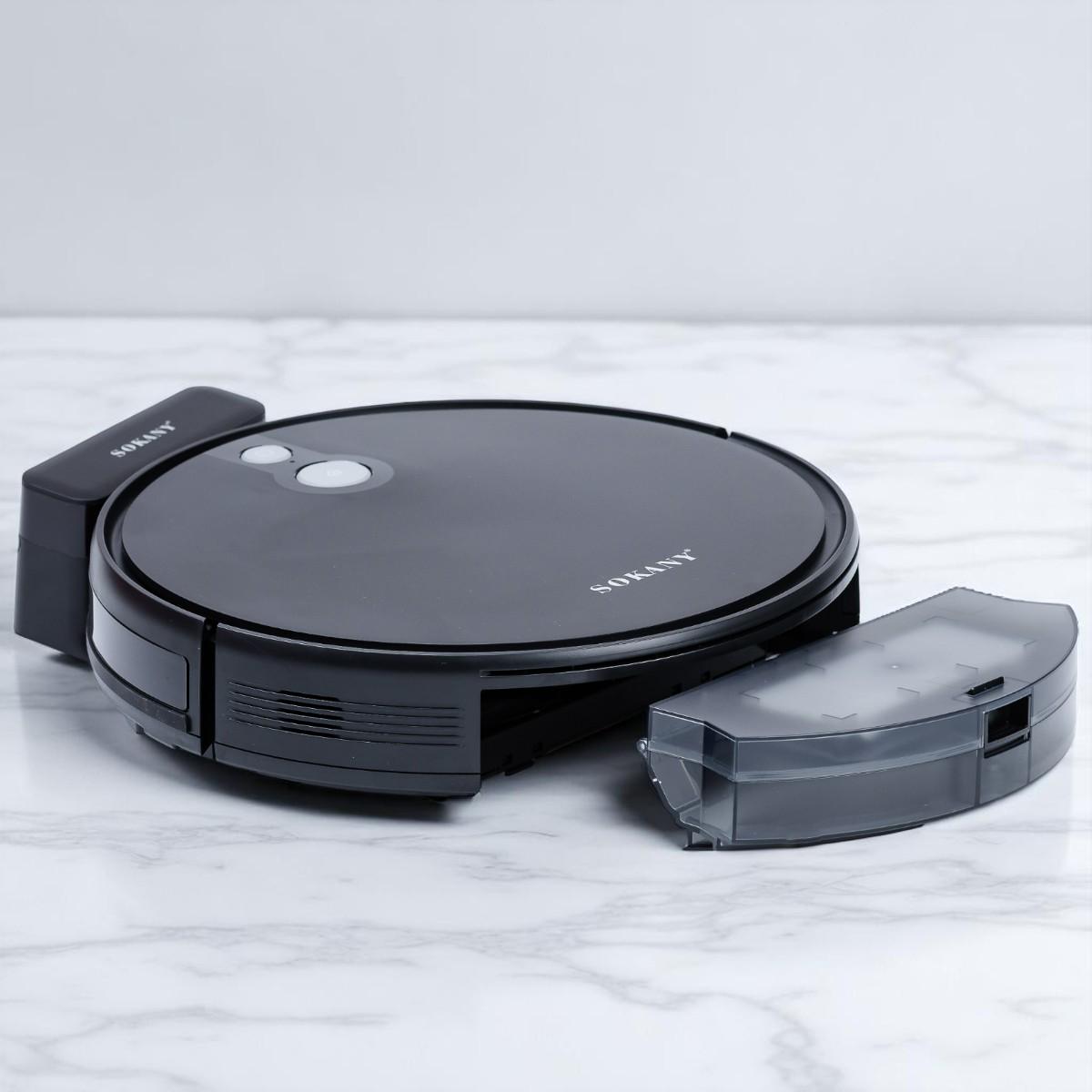 Робот-пылесос Sokany Черный (SK-13016B) - фото 7 Робот-пылесос Sokany Черный (SK-13016B) - фото 7