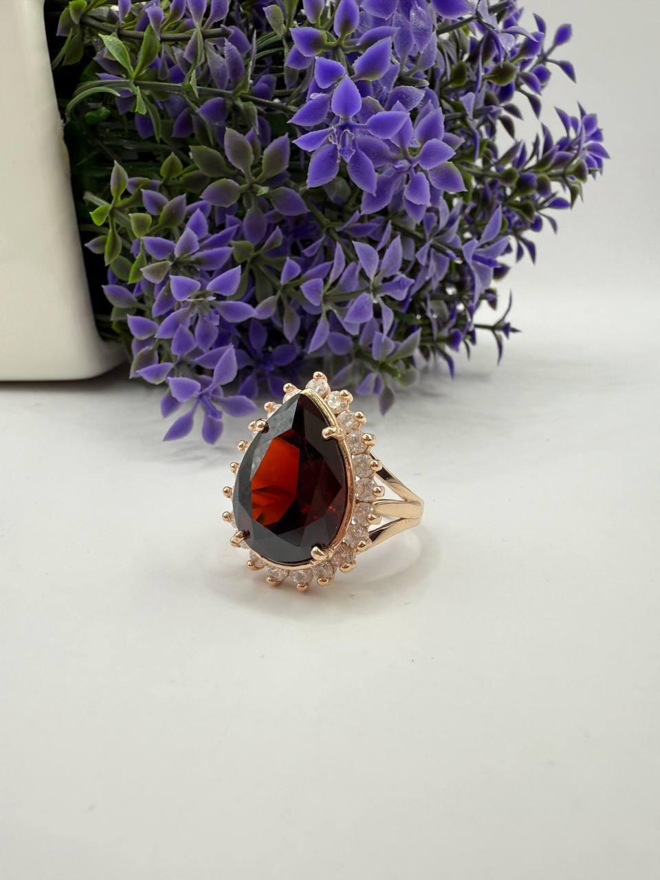 Срібна каблучка 925 проба в позолоті Гюрем Султан/Хюрем (2554492936) - фото 7