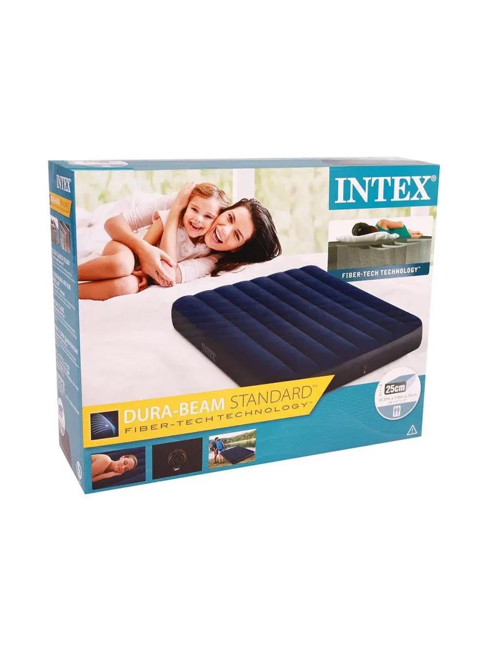 Матрас велюровый полуторный Intex 64758 (ЦБ-00122615)