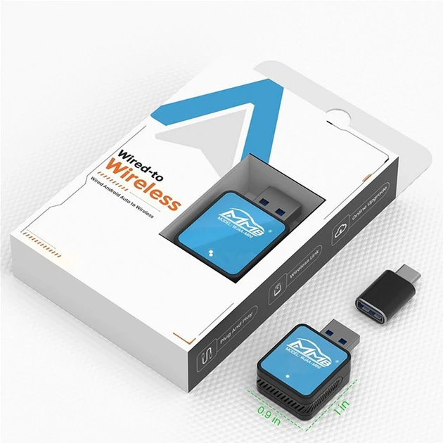 Адаптер бездротовий Android Auto для смартфонів Android (2674647089) - фото 2 Адаптер бездротовий Android Auto для смартфонів Android (2674647089) - фото 2