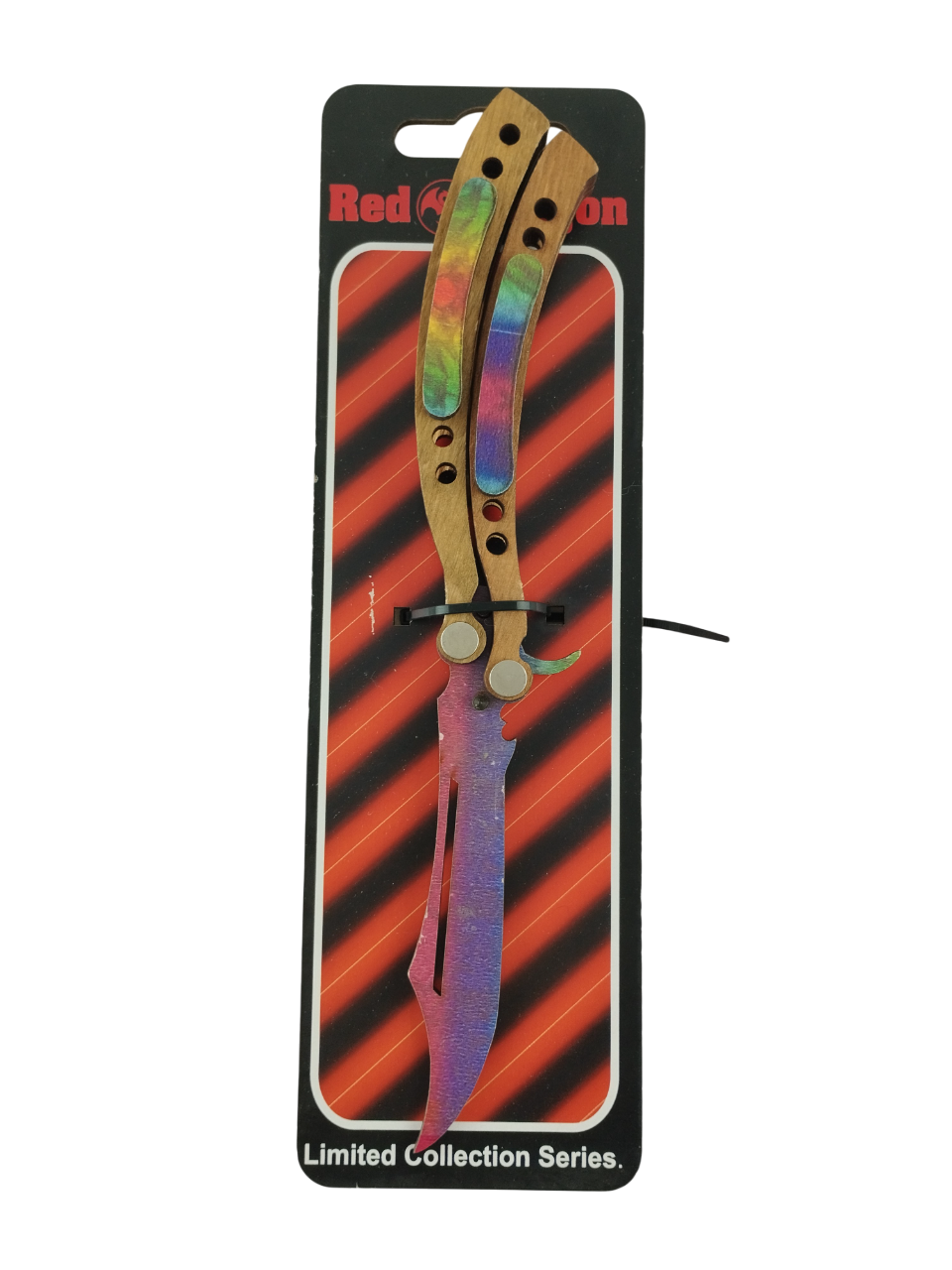 Игрушечное оружие деревянный нож Бабочка раскладной (000100) Игрушечное оружие деревянный нож Бабочка раскладной (000100)