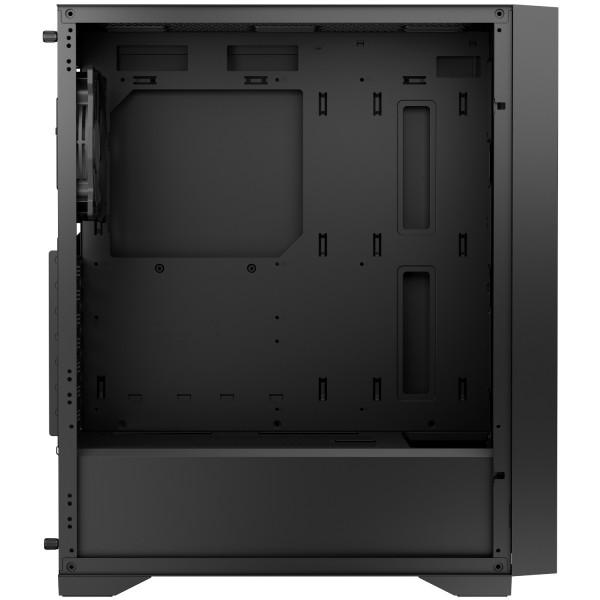 Корпус компьютерный LogicConcept DART PRO ATX Midi-Tower с одним вентилятором 120 мм Black Solid (622910) - фото 3 Корпус компьютерный LogicConcept DART PRO ATX Midi-Tower с одним вентилятором 120 мм Black Solid (622910) - фото 3