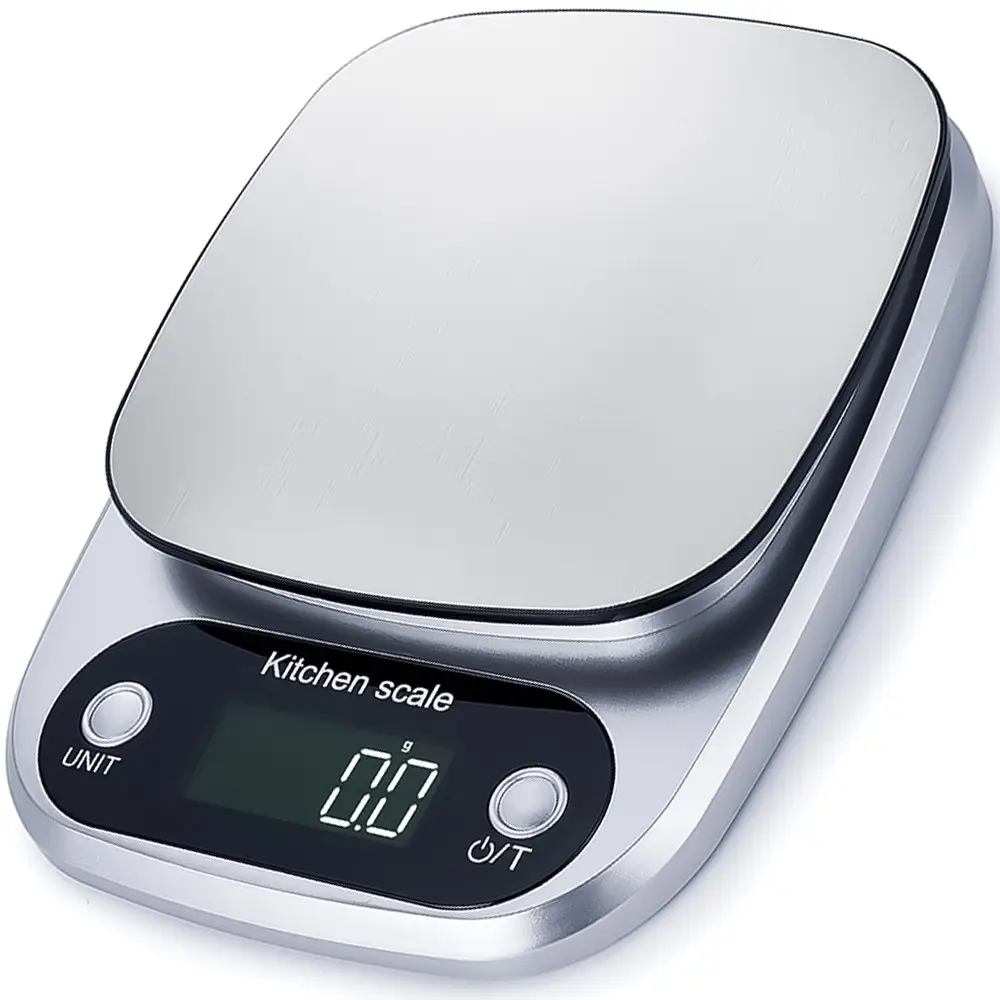 Весы электронные кухонные UChef SF-500 с металлической платформой до 10 кг Весы электронные кухонные UChef SF-500 с металлической платформой до 10 кг