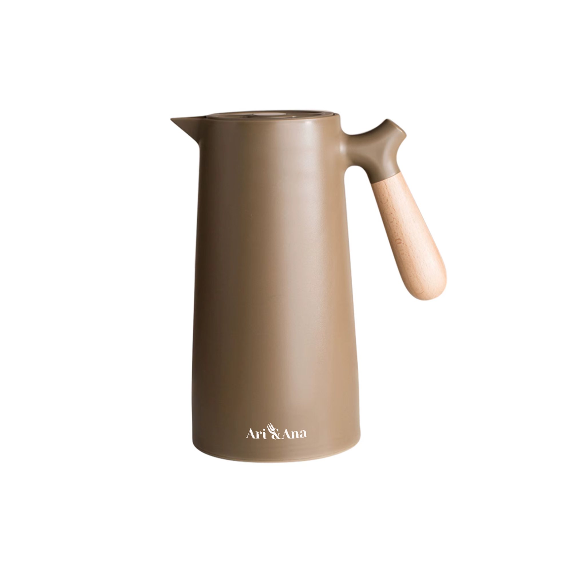 Термос-кувшин для горячих и холодных напитков Ari&Ana 1 л Коричневый (24643953)