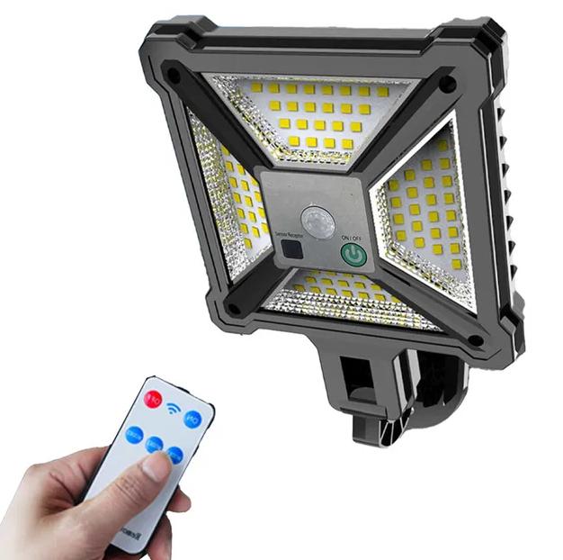 Светильник настенный Zancaka F7 88 LED с пультом управления - фото 4