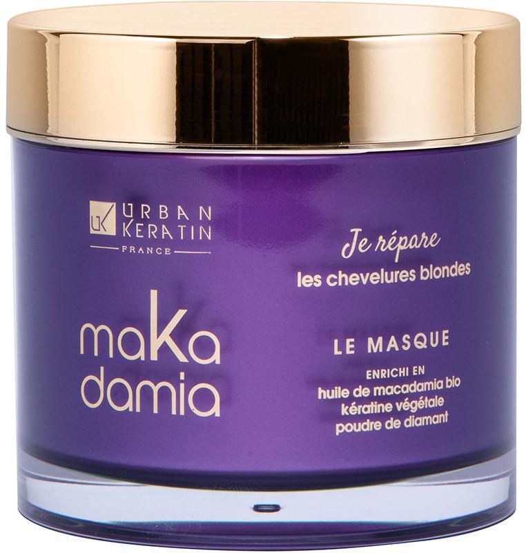 Маска для світлого/натурального/фарбованого волосся Urban Keratin Makadamia 200 мл (2360193278)