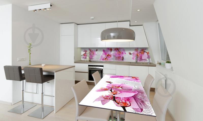 Наклейка виниловая на стол Zatarga «Орхидея Сакраменто» 650х1200 мм Z180542/1st Наклейка виниловая на стол Zatarga «Орхидея Сакраменто» 650х1200 мм Z180542/1st