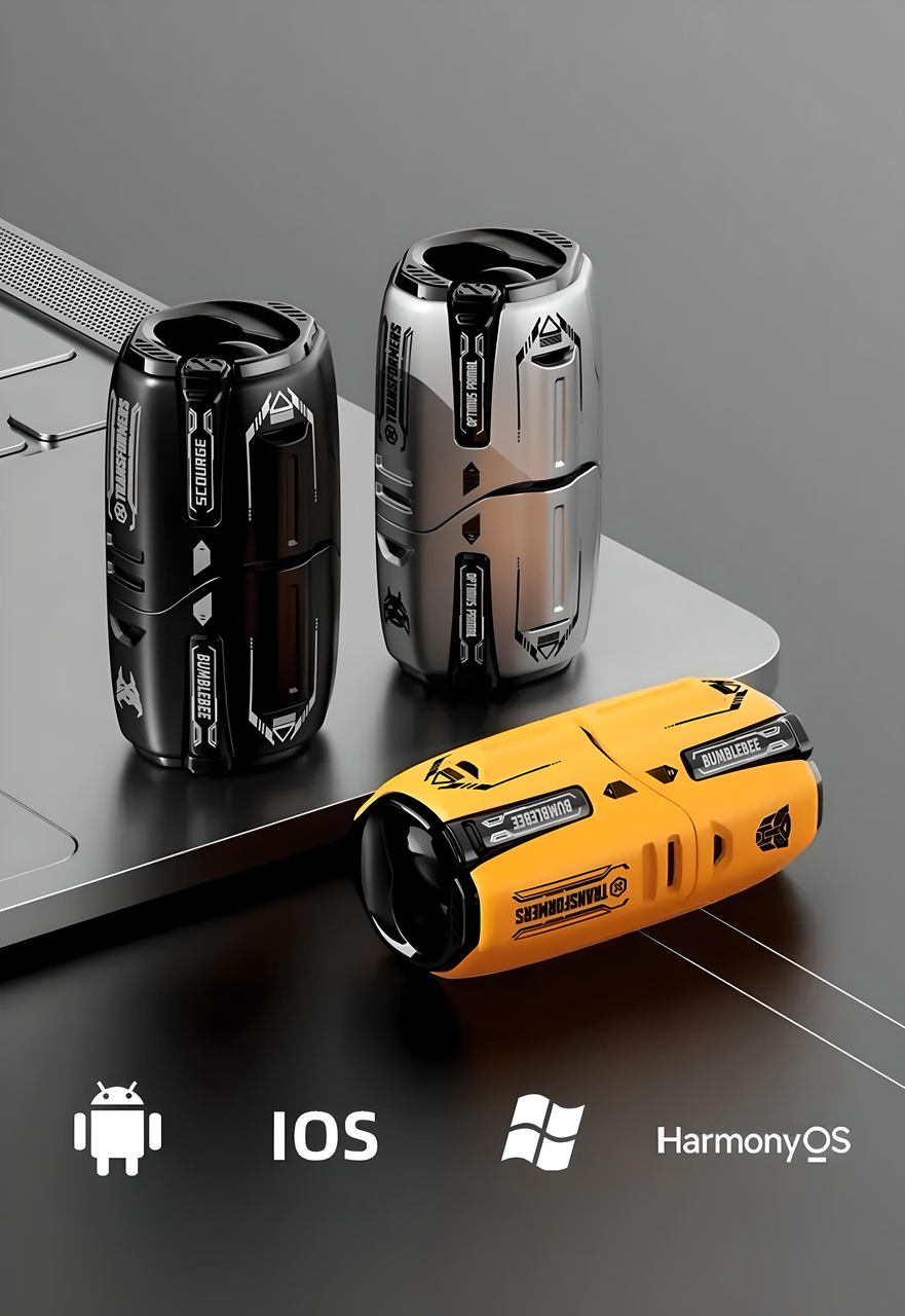 Навушники вакуумні Hasbro Transformers TF-T01 BumbleBee з ігровим режимом Yellow (2307835907) - фото 5