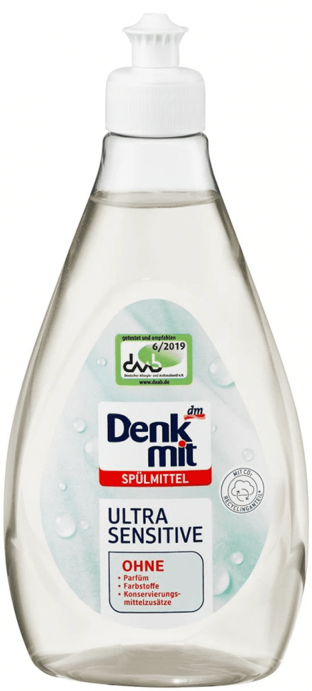 Засіб для миття дитячого посуду Denkmit Ultra Sensitive 500 мл (16965) - фото 1