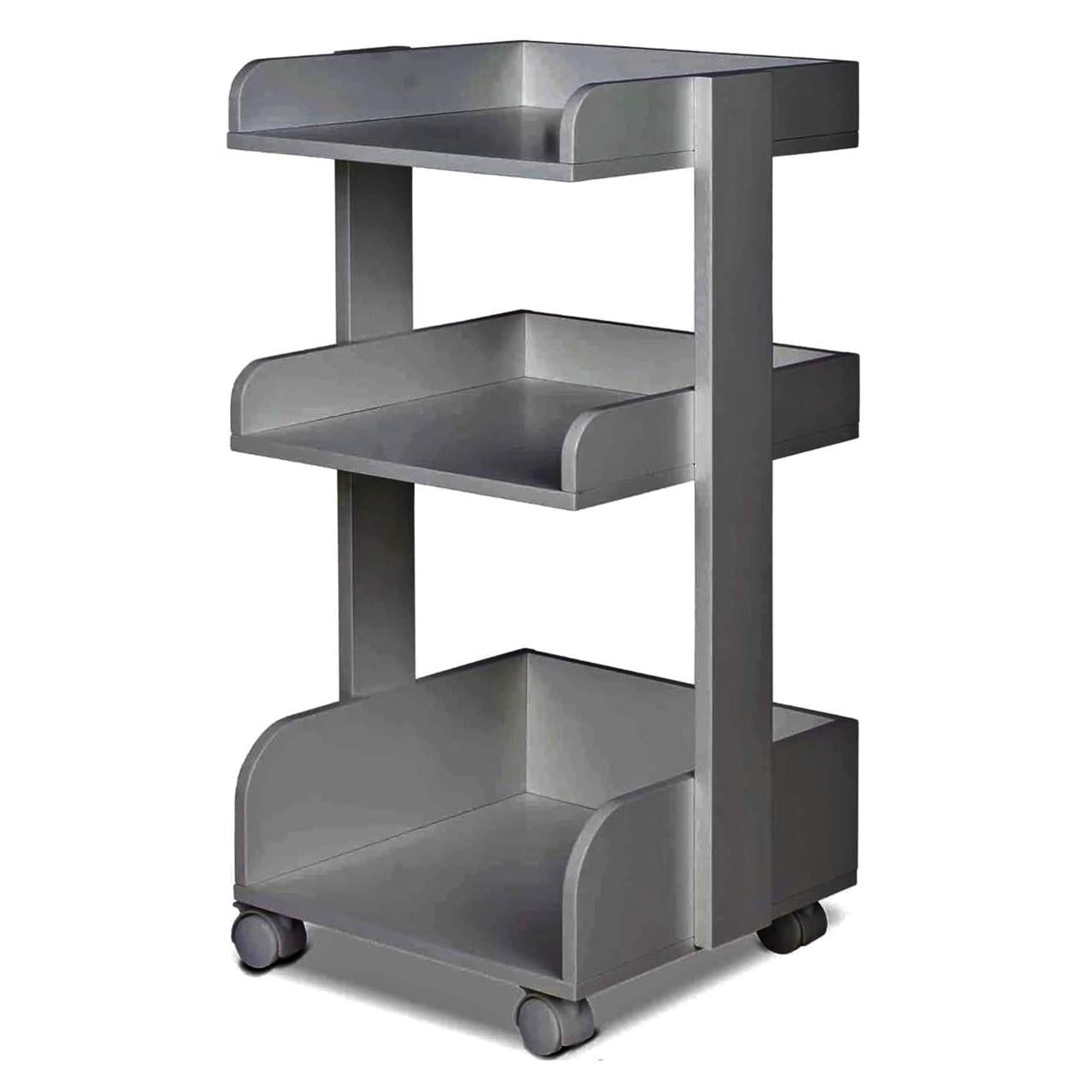 Этажерка для ванной из дерева на колесиках Окулури Маренго (АБТ-009019)