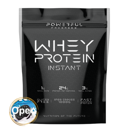 Протеїн сироватковий Powerful Progress 100% Whey Protein Instant Орео 1000 г (14540496) - фото 1