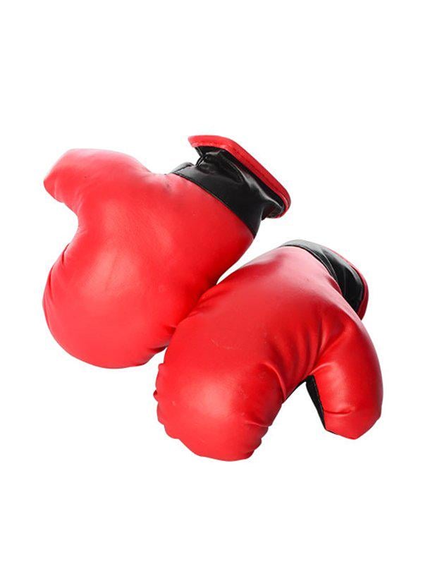 Боксерские перчатки M 1072-2 Profi Красный (189197)