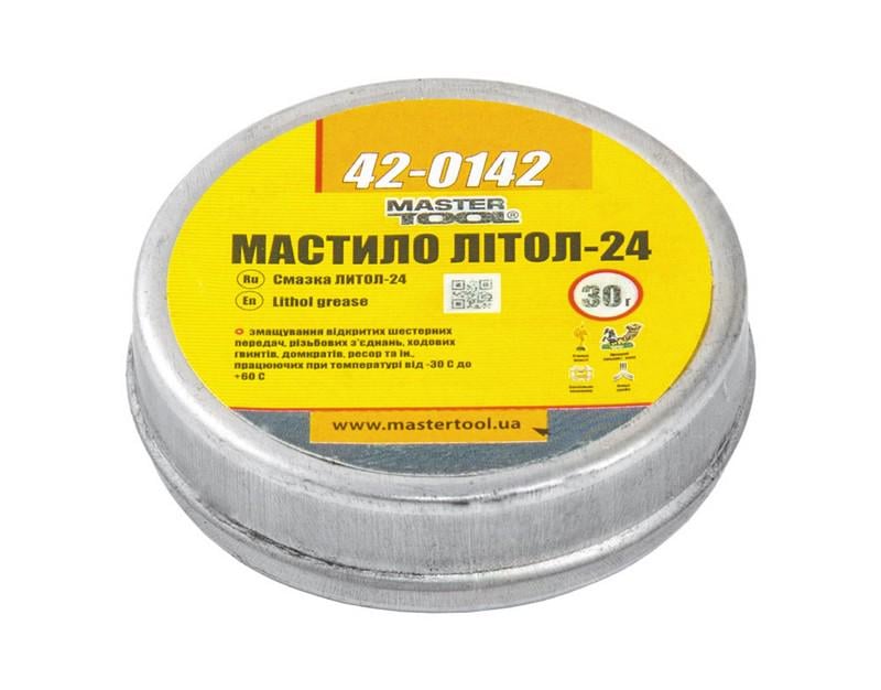 Мастило MasterTool Літол-24 жесть 30 г (42-0142)