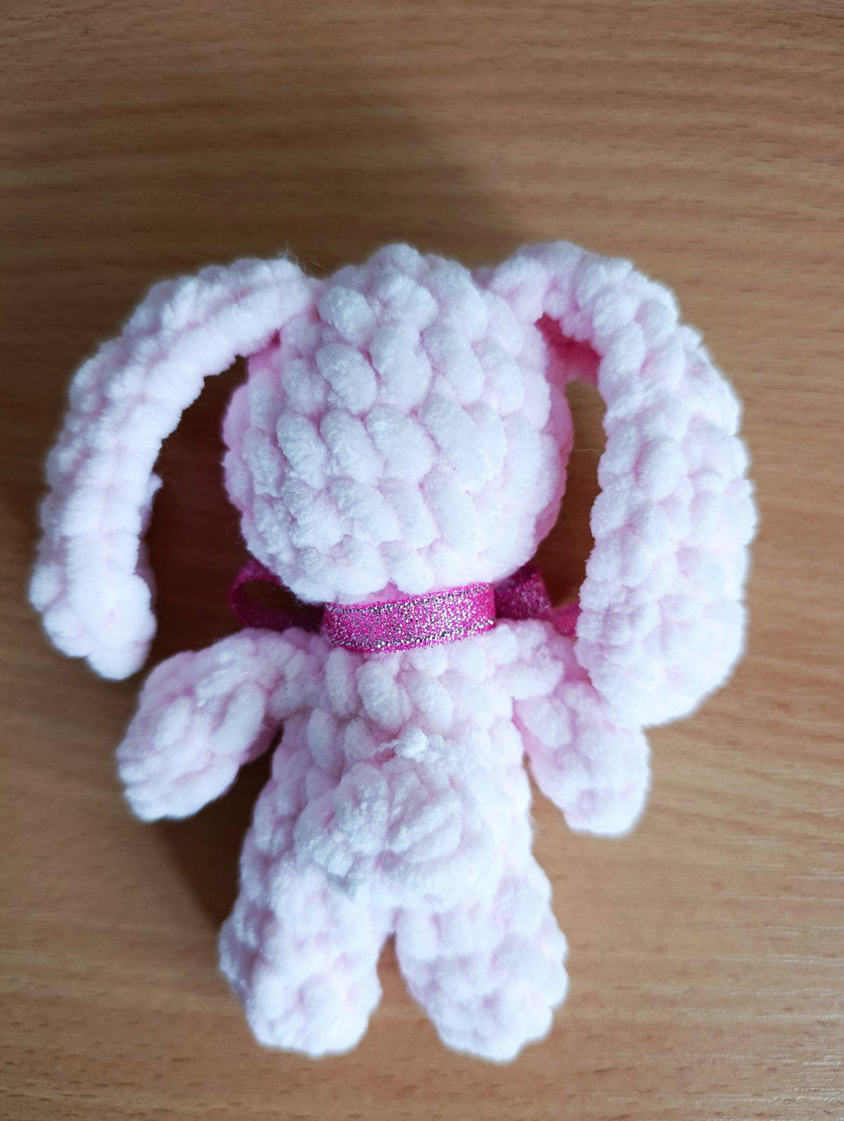 М'яка іграшка Плюшевий зайка ручної роботи 15-17 см (зайка-1) - фото 2 М'яка іграшка Плюшевий зайка ручної роботи 15-17 см (зайка-1) - фото 2