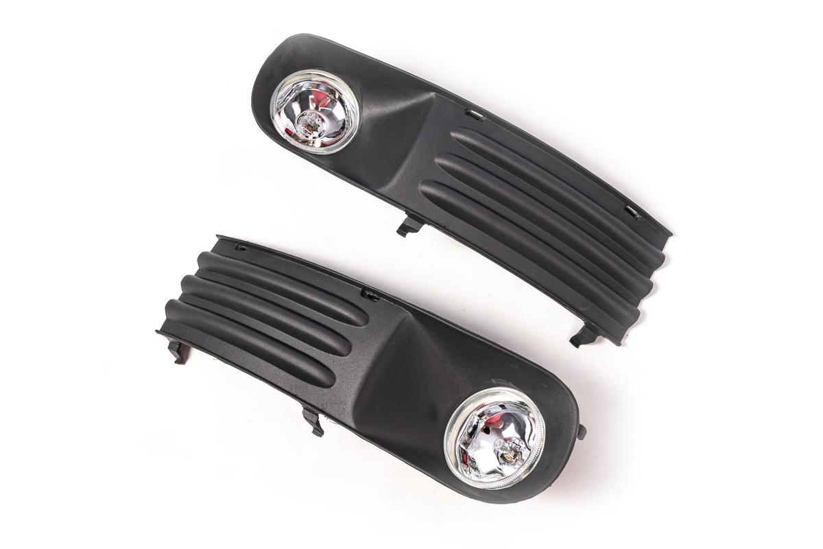 Противотуманки GPlast для Volkswagen T5 Transporter 2003-2010 гг. abs-пластик Черный