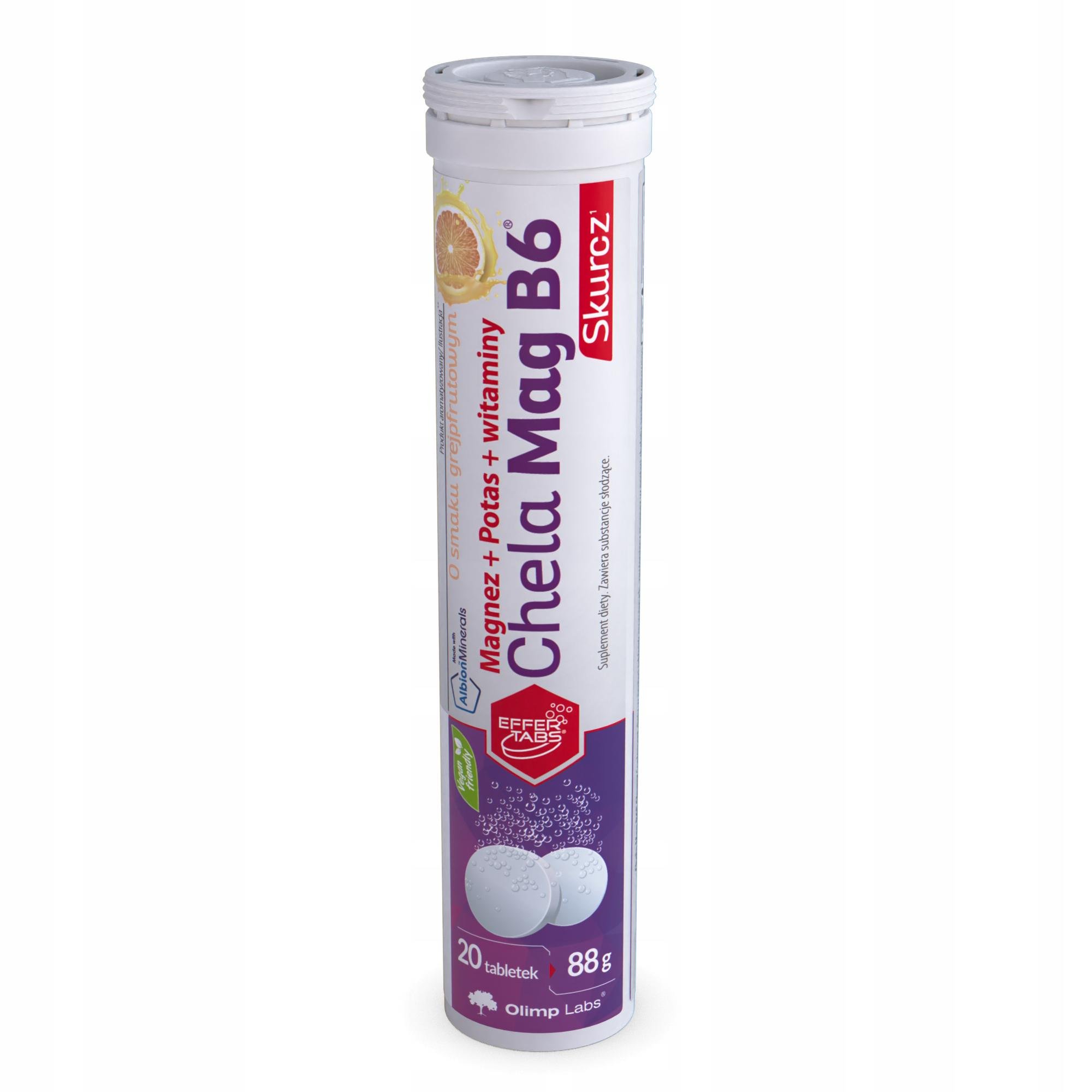 Хелат магния Olimp Chela-Mag B6 Skurcz 20 л Grapefruit (00000041662)