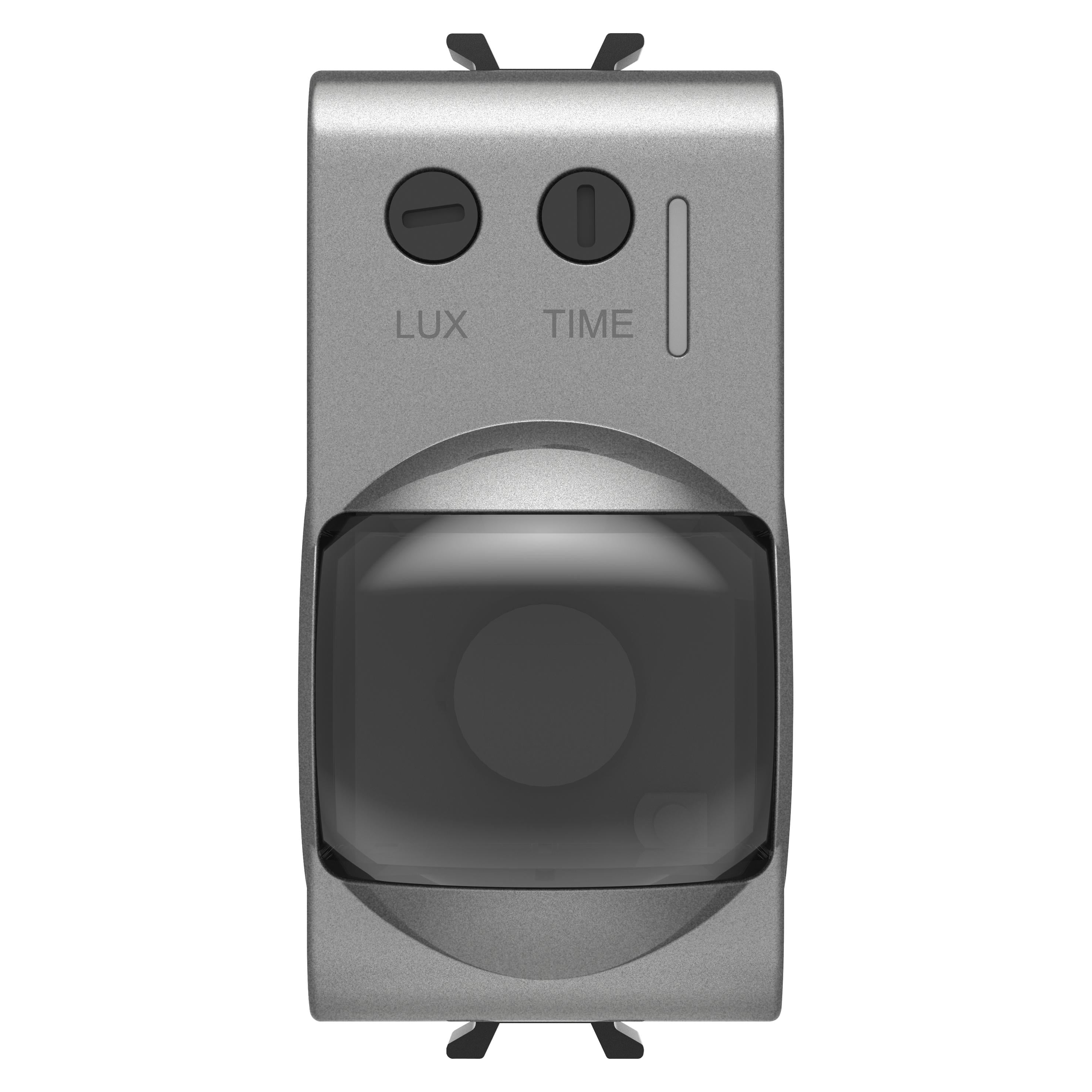 Датчик движения инфракрасный Gewiss Chorusmart 3A 230V 120° 8 м 1 модуль IP20 титан (GW14594)