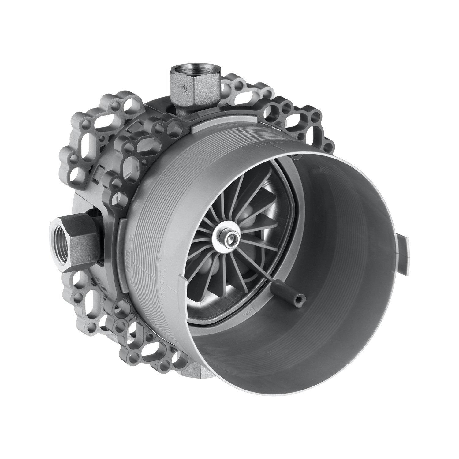 Скрытая часть термостатического смесителя DURAVIT Bluebox® ¾" GK0900001000 (113411) - фото 3 Скрытая часть термостатического смесителя DURAVIT Bluebox® ¾" GK0900001000 (113411) - фото 3