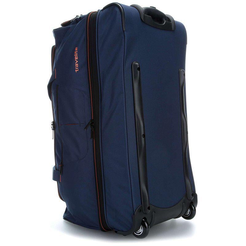 Сумка дорожня на 2-х колесах Travelite Basics L 98/119 л Blue (TL096276 - 20) - фото 6