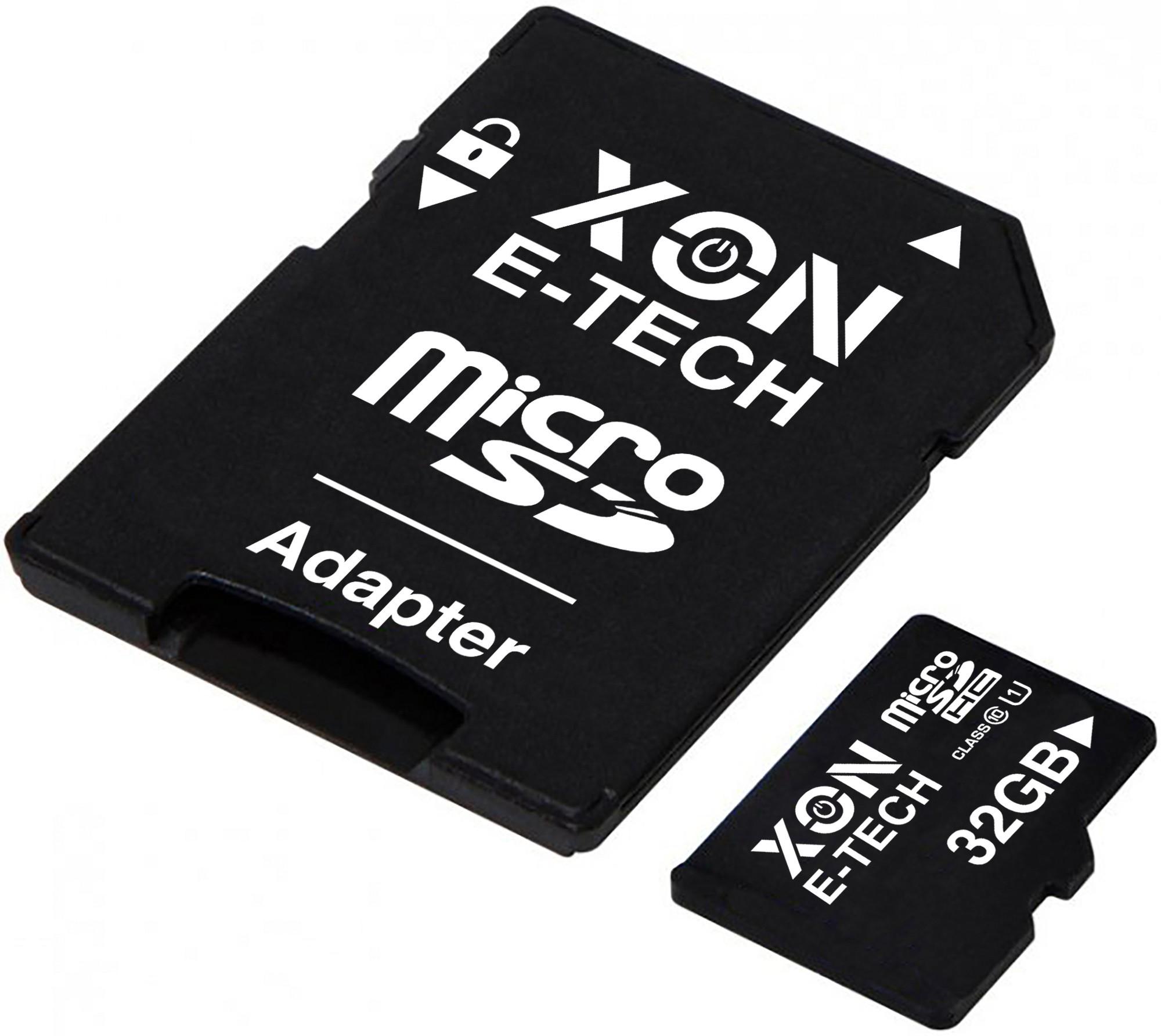 Карта памяти XON microSDHC 32 GB Class 10 UHS-I + SD adapter (MCSH1032BA) - фото 3