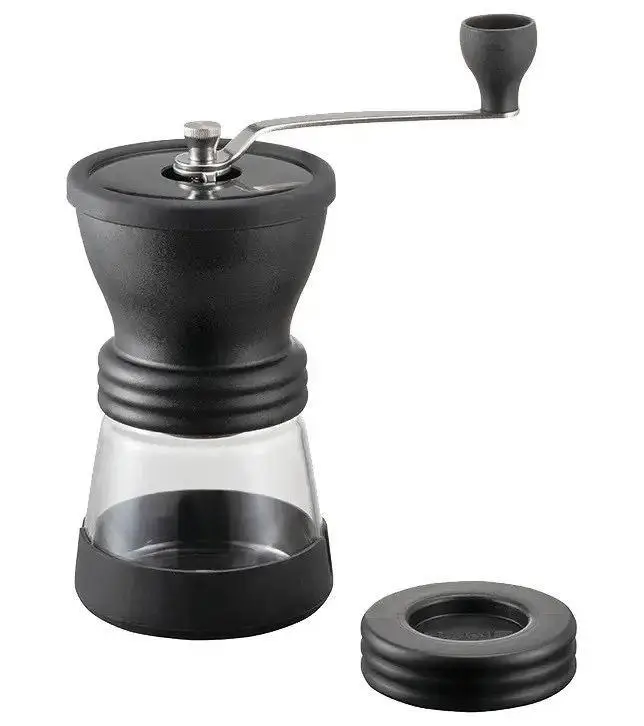 Кофемолка ручная Hario Skerton N Ceramic с регулировкой уровня помола и керамическими жерновами (MSCSN-2-B-EU2)