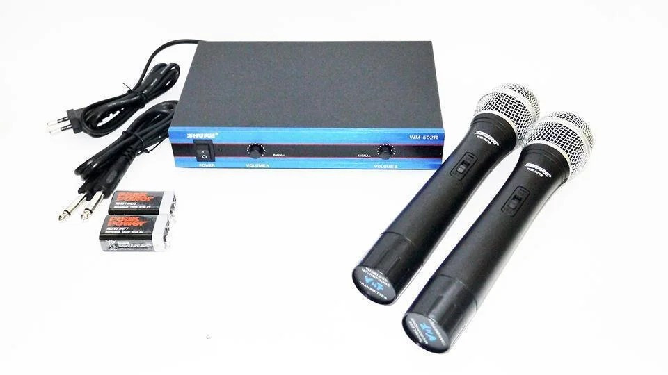 Радиомикрофоны беспроводные Shure WM502R Черный (MD-11841)