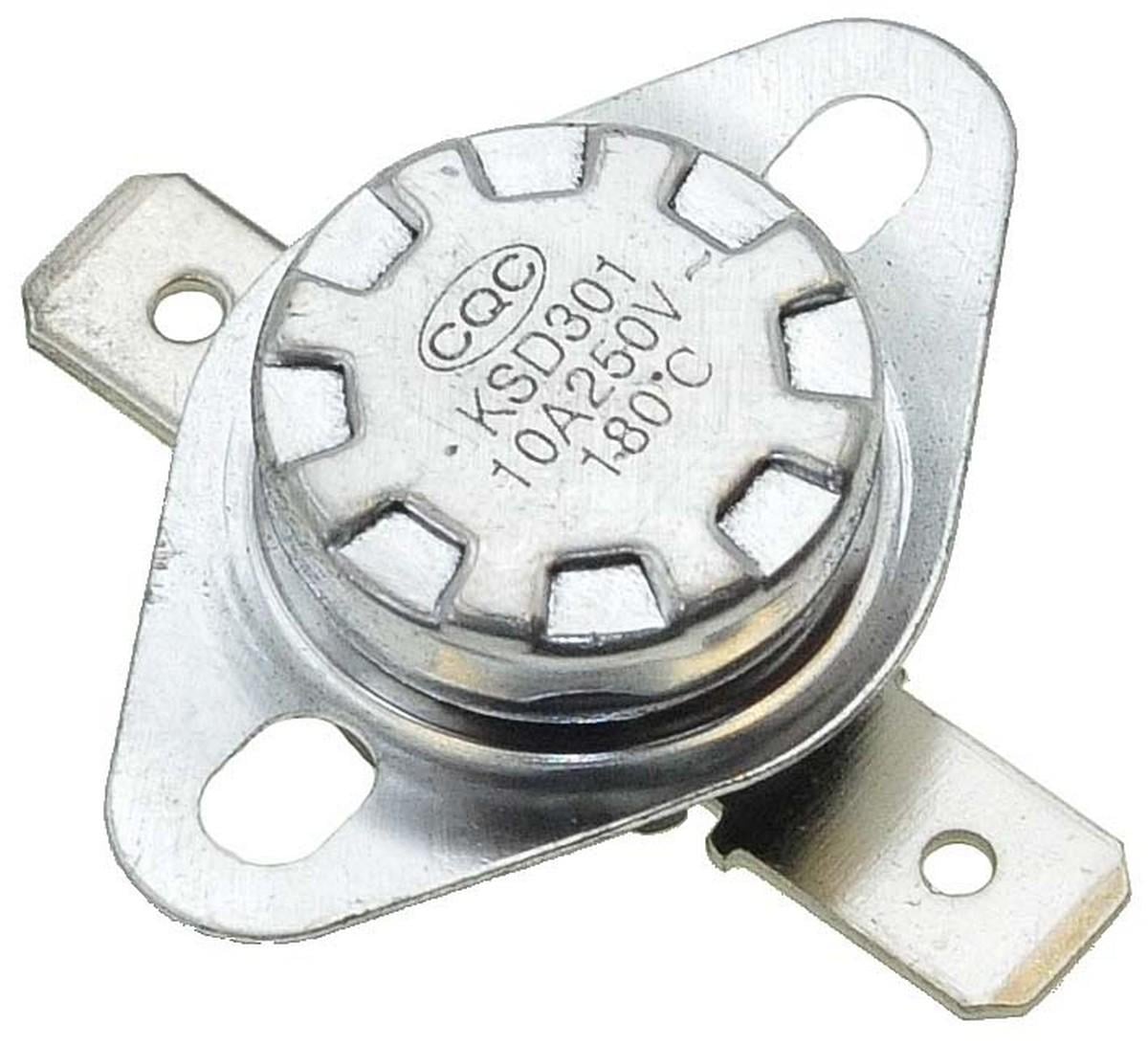 Термореле для утюгов и обогревателей KSD 301 180 хC 10A 250V (tr053)