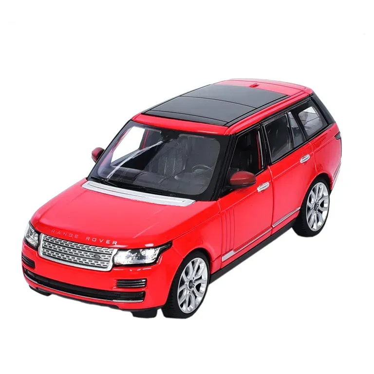 Игрушечная автомобильная модель Range Rover инерционная из металла 20,4х9,2х7,4 см Красный (150-98-56300RD)