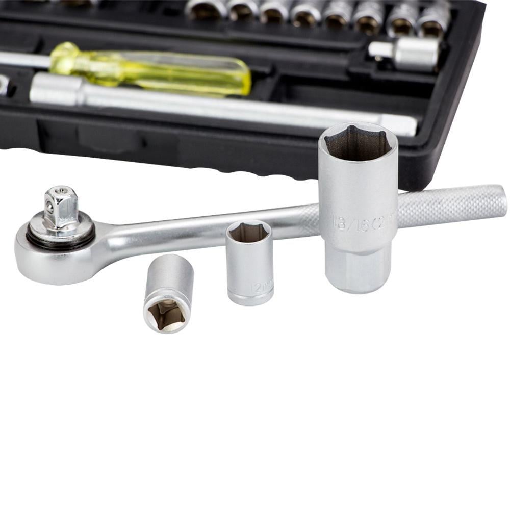 Набір торцевих насадок Grad в кейсі 1/4" 3/8" 20 шт. (6003055) - фото 2