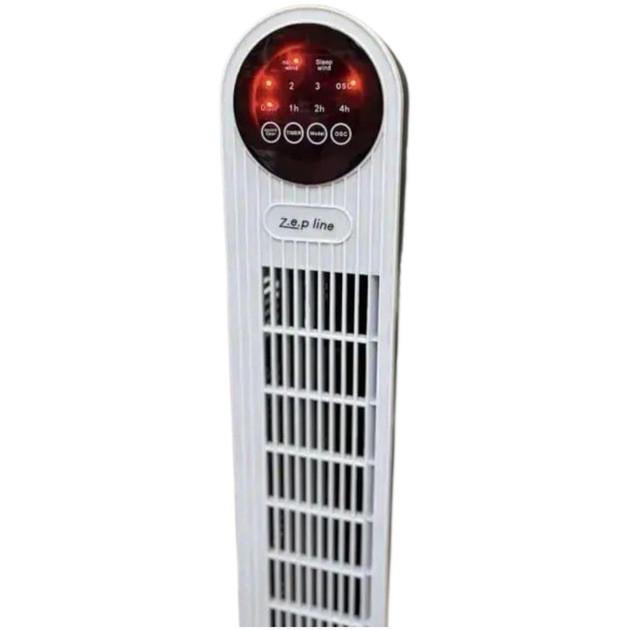 Вентилятор підлоговий від мережі Zepline 3 режими з пультом і таймером 500 Вт Біло-чорний (ZP-139) - фото 8 Вентилятор підлоговий від мережі Zepline 3 режими з пультом і таймером 500 Вт Біло-чорний (ZP-139) - фото 8