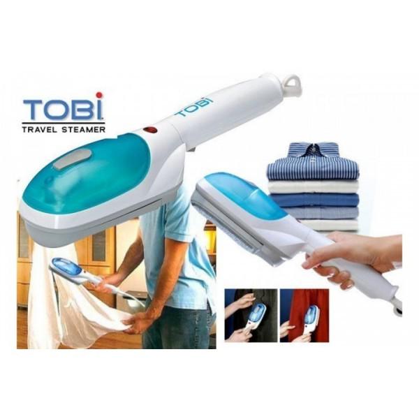 Ручной отпариватель для одежды TOBI Travel Steamer с щетками в комплекте - фото 2