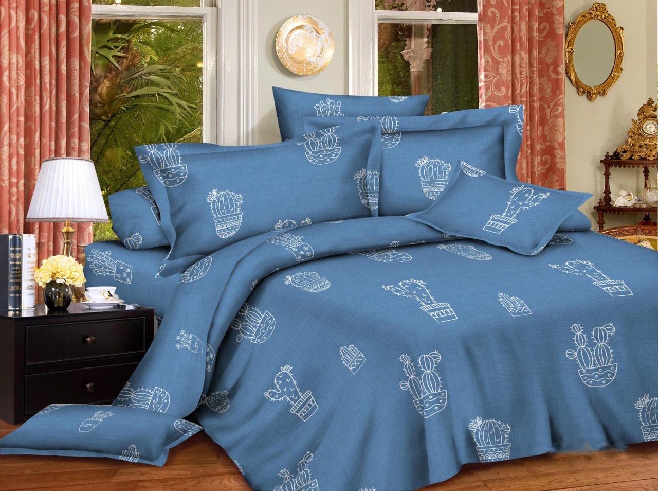 Комплект постельного белья Vital-Textile бязь 3D Premium евро 200х220 см (BPe-161)