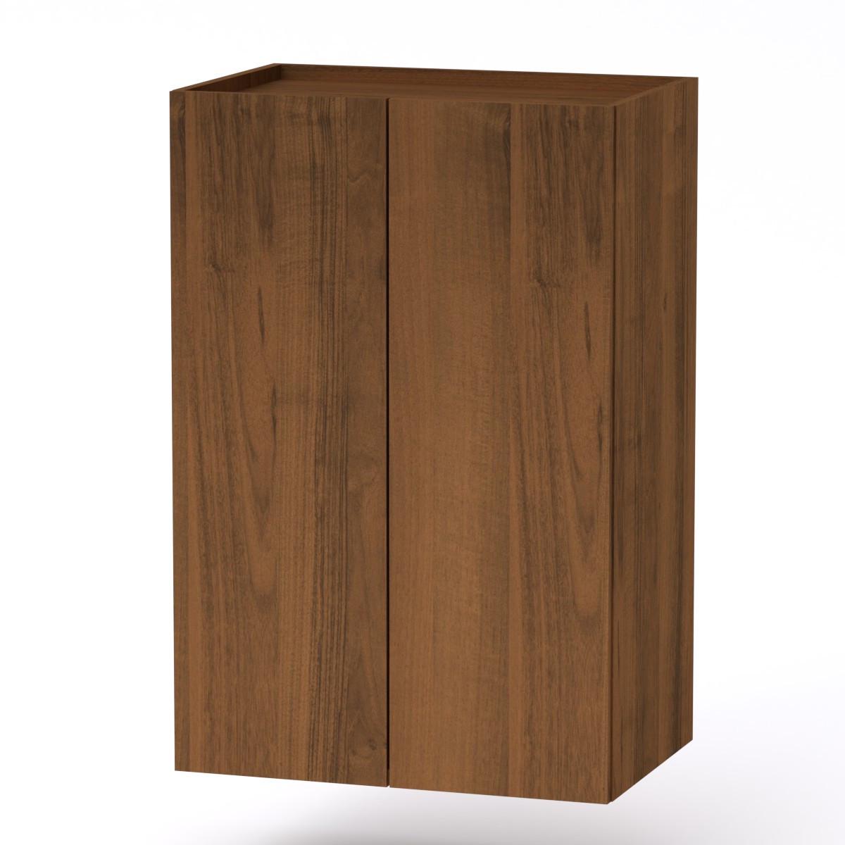 Тумба навесная-1 Компанит МГ-6 для книг с дверцами из ДСП Орех Экко