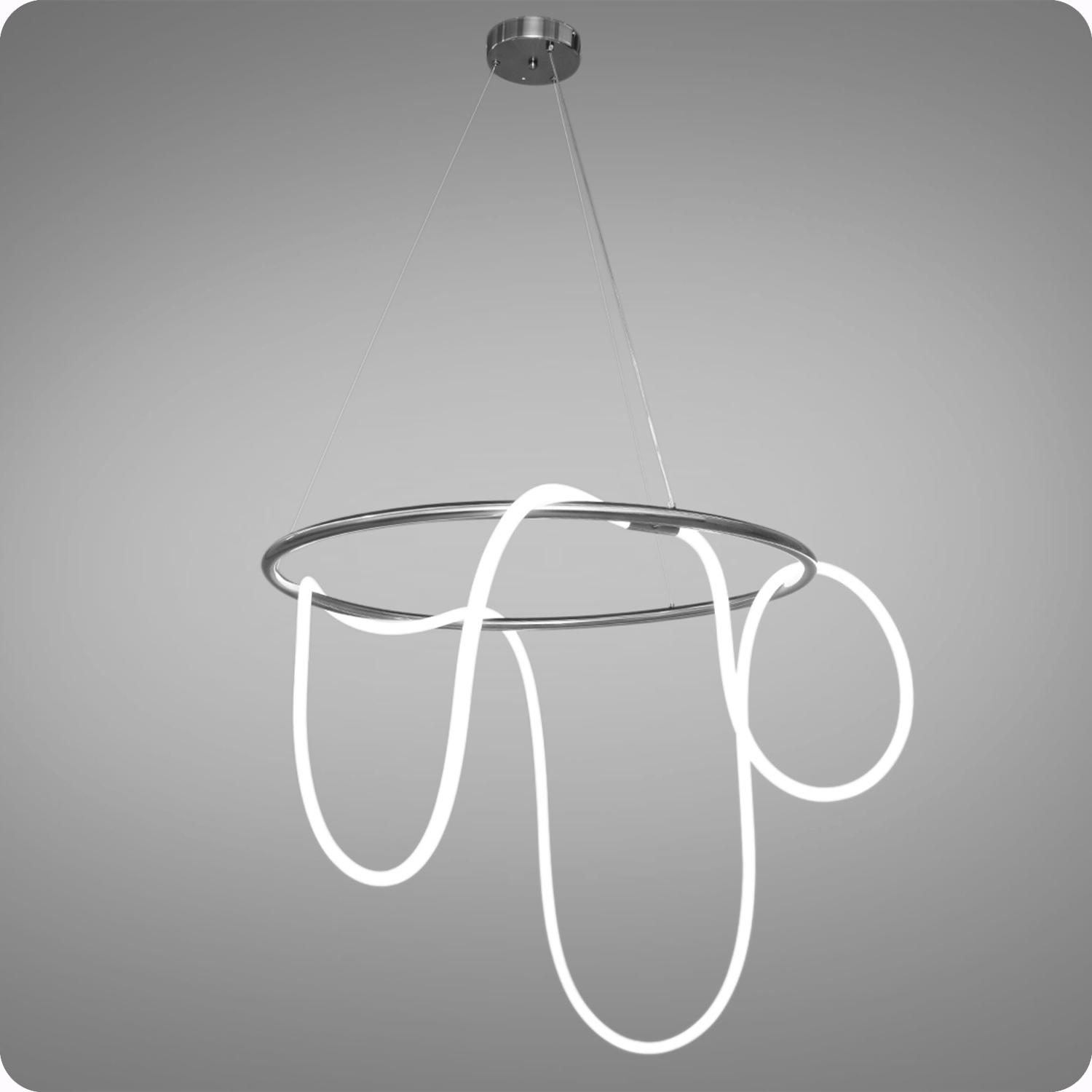 Люстра підвісна 517 Dlight 32 Вт Хром (02090) - фото 2 Люстра підвісна 517 Dlight 32 Вт Хром (02090) - фото 2