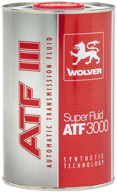 Масло трансмиссионное Wolver SUPER FLUID 3000 ATF Dexron III 1 л (58485)