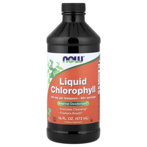 Хлорофилл NOW Liquid Chlorophyll 473 мл (NOW-02644)