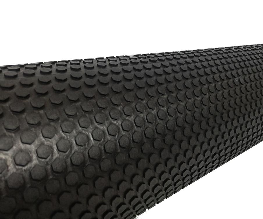 Масажний ролик EasyFit Foam Roller 90 см Чорний (EF-2034-B) - фото 2