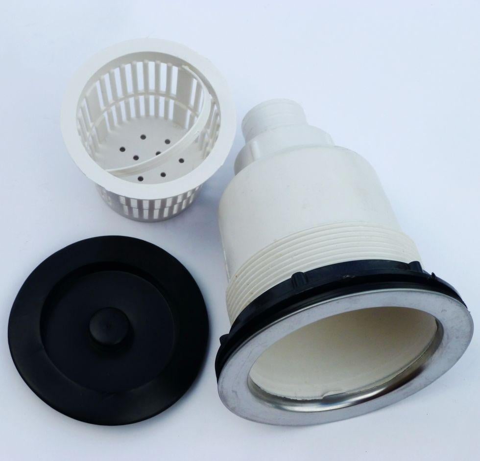 Сифон для раковини перукарської мийки ДенІС professional пластиковий (1453070563)