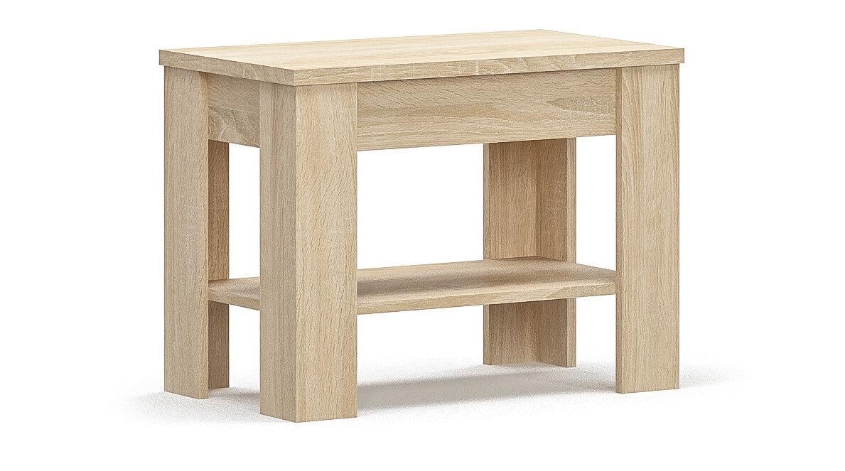 Журнальный стол Mebel Service Гресс 70 Дуб Самоа