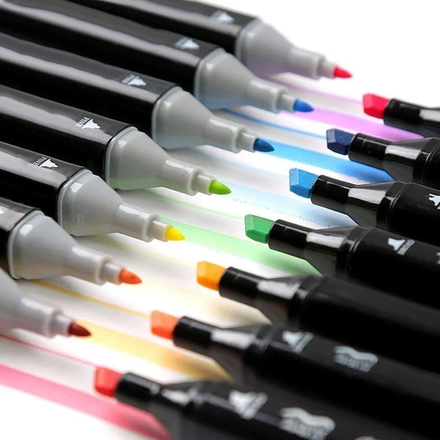 Набір маркерів з подвійними наконечниками 60 шт. (2375012919) - фото 6