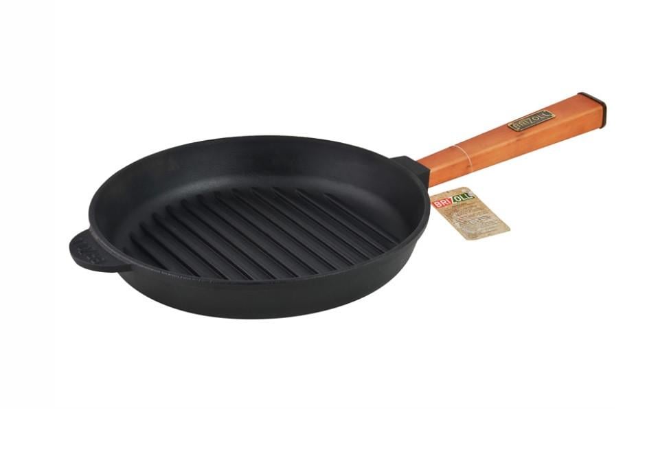 Сковорода-гриль Brizoll 260х40 мм (О2640Г-Р)