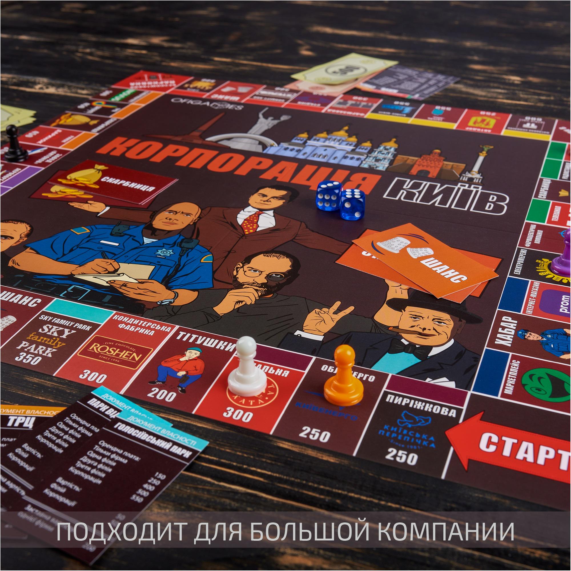 Настольная игра Бизнес Монополия по-Киевски - фото 2