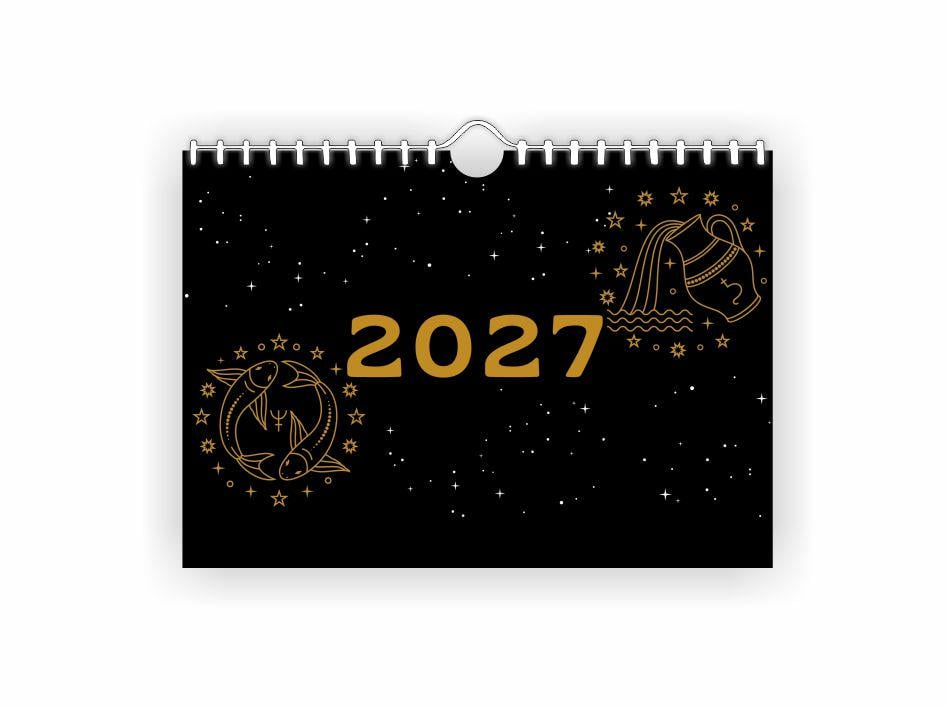 Календарь настенный Vivay А4 на 2027 год (38237611)