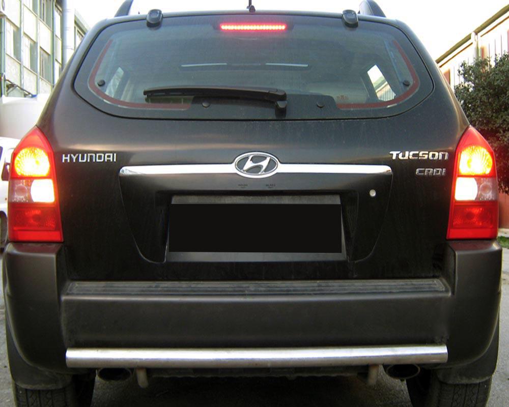 Задняя дуга AK002 CAN для Hyundai Tucson JM 2004- гг. нержавеющая сталь Хром
