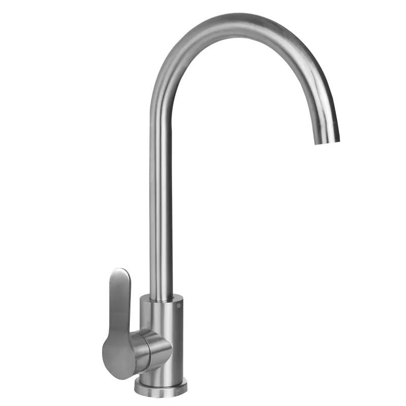 Смеситель для кухни Haiba DAX-011 нержавеющая сталь SUS304 (HB9609)
